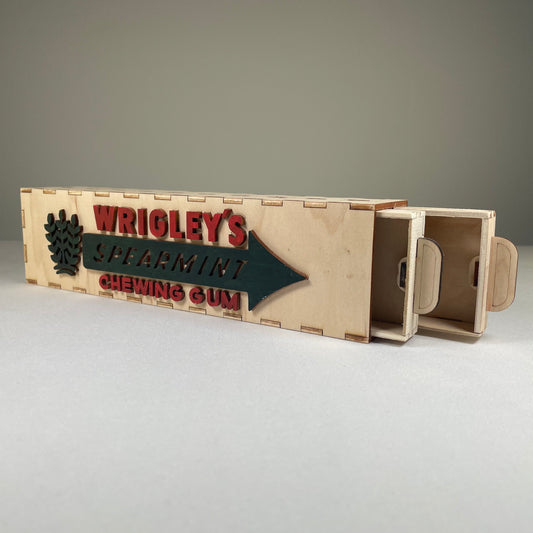 Wrigley's Gum Box - Flat Pack Model Kit by Curious Rabbit ®