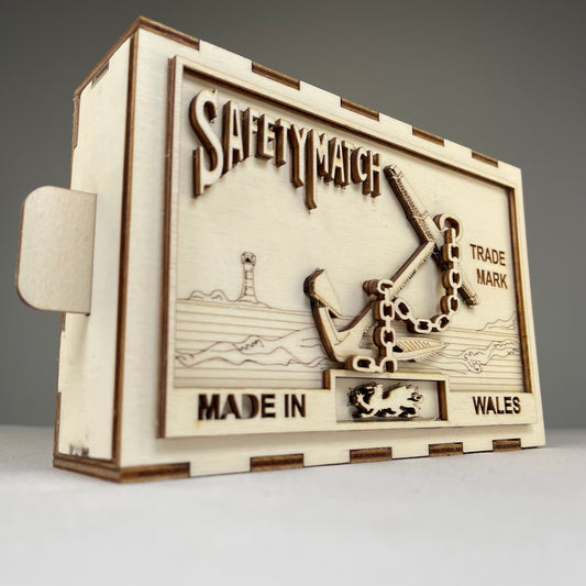 Matchbox (Anchor) - Flat Pack Model Kit by Curious Rabbit ®